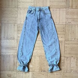 Rag & Bone Splice Barrel Jeans Size 24